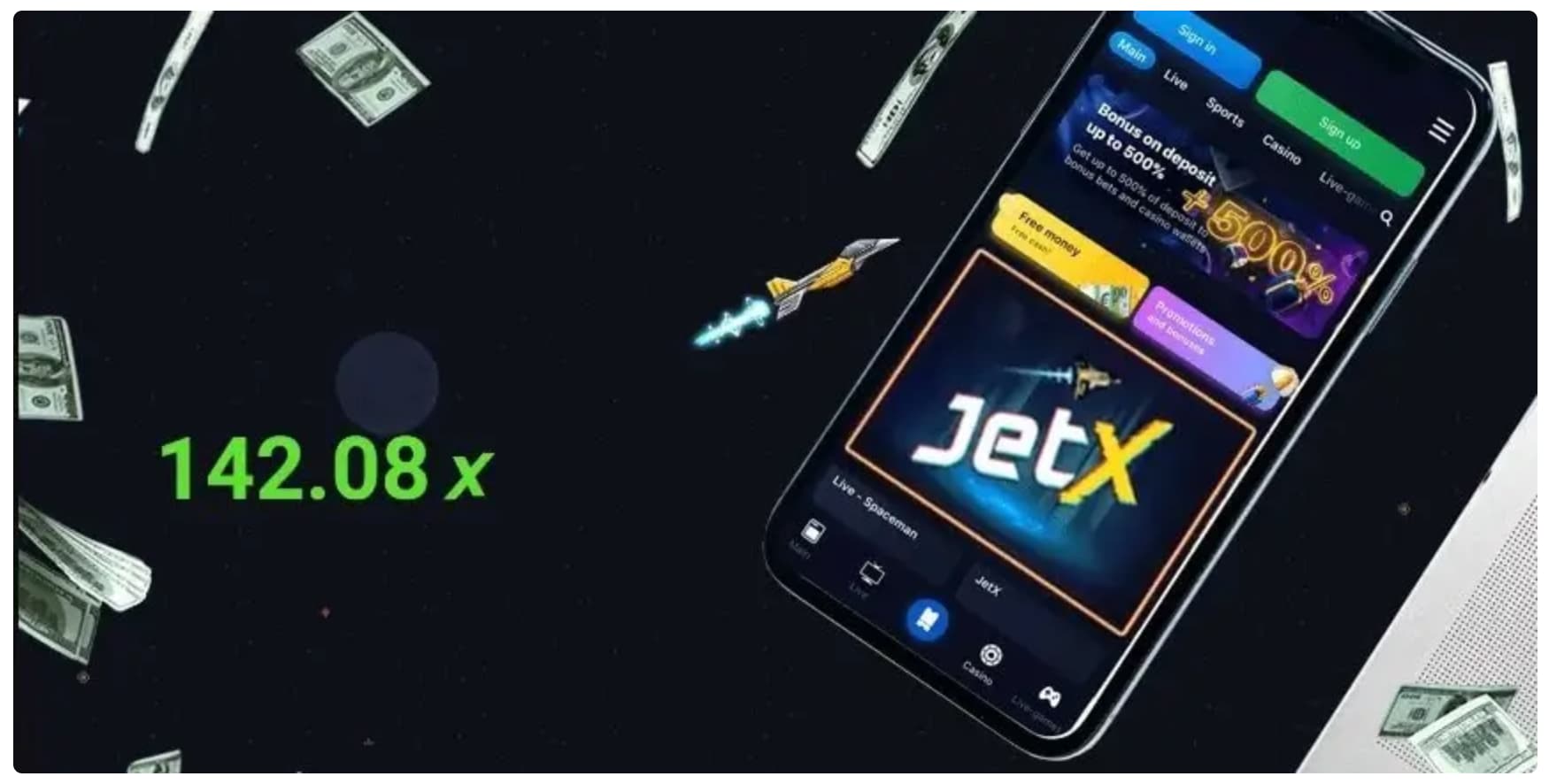 Где играть в JetX?